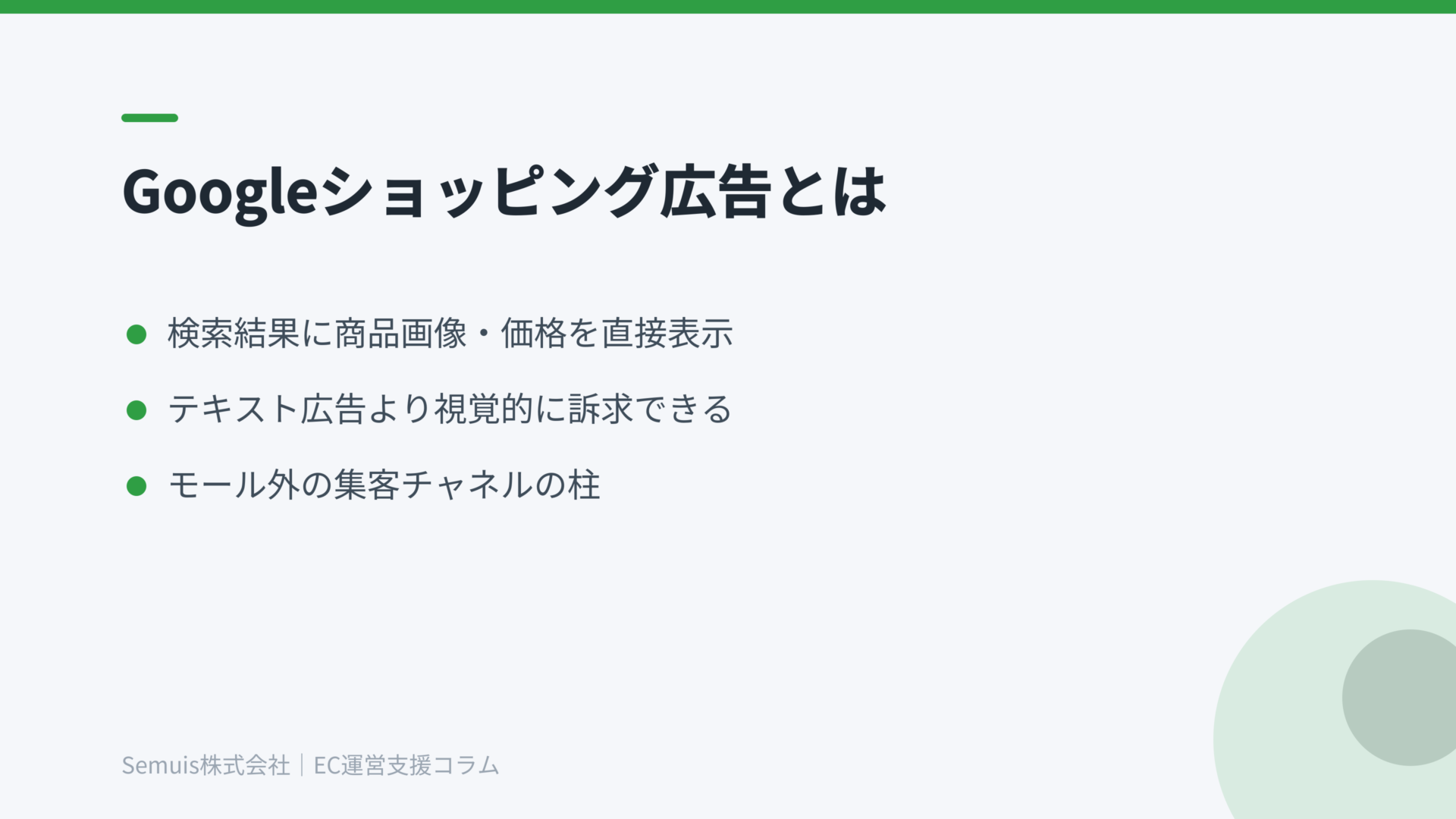 Googleショッピング広告とは