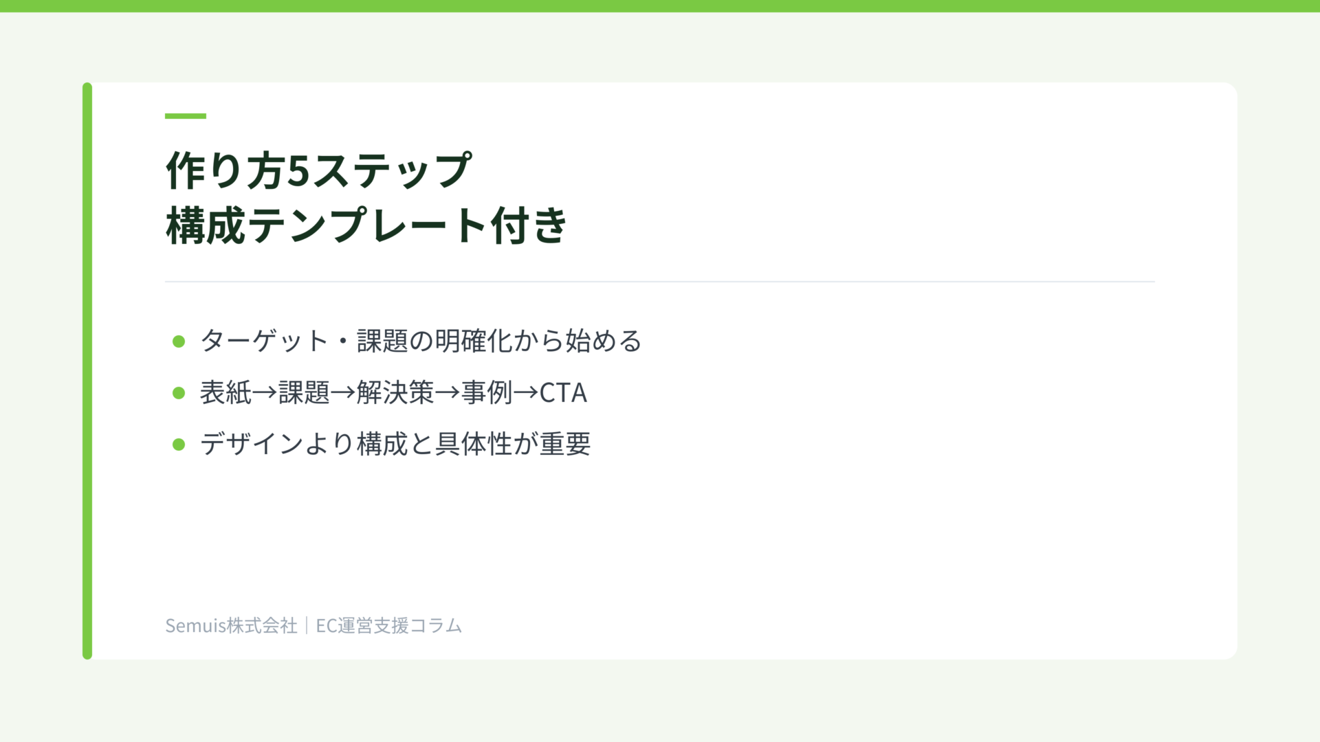 ホワイトペーパーの作り方5ステップ