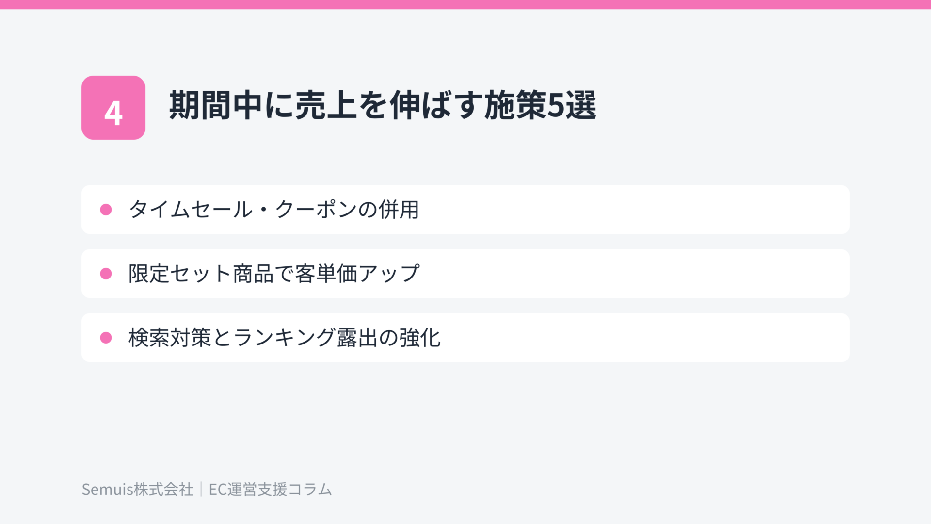 Qoo10メガ割期間中に売上を伸ばす施策5選