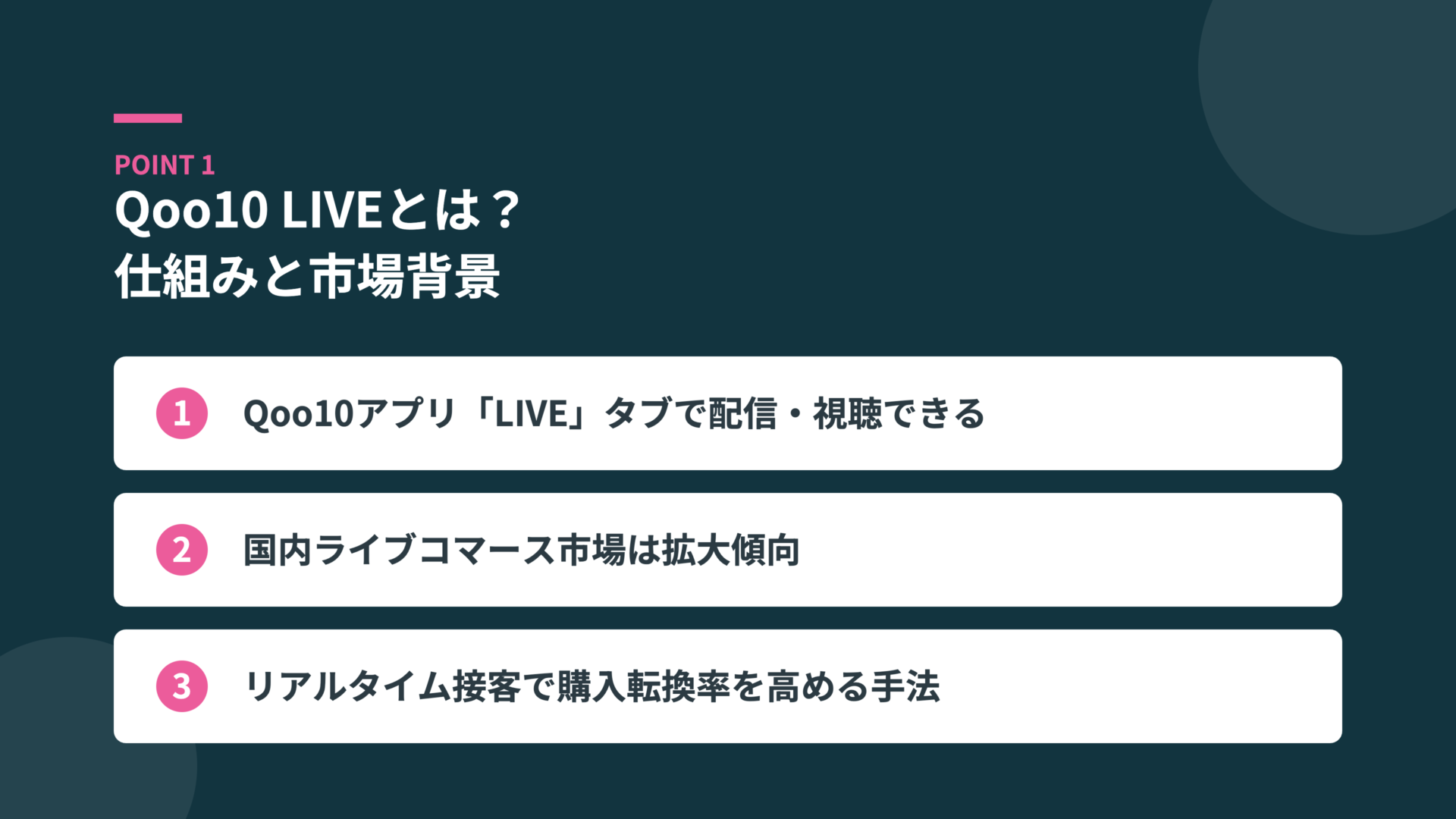 Qoo10 LIVEとは？仕組みと市場背景