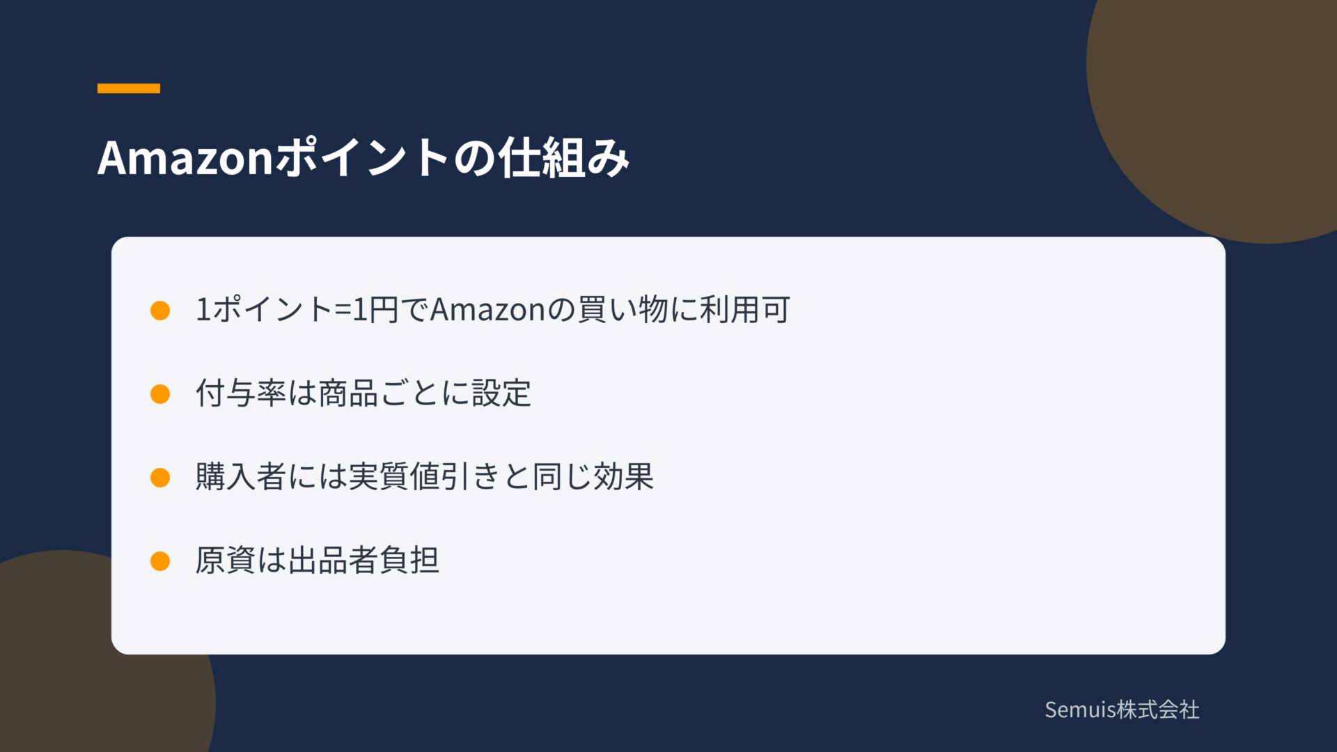Amazonポイントの仕組み