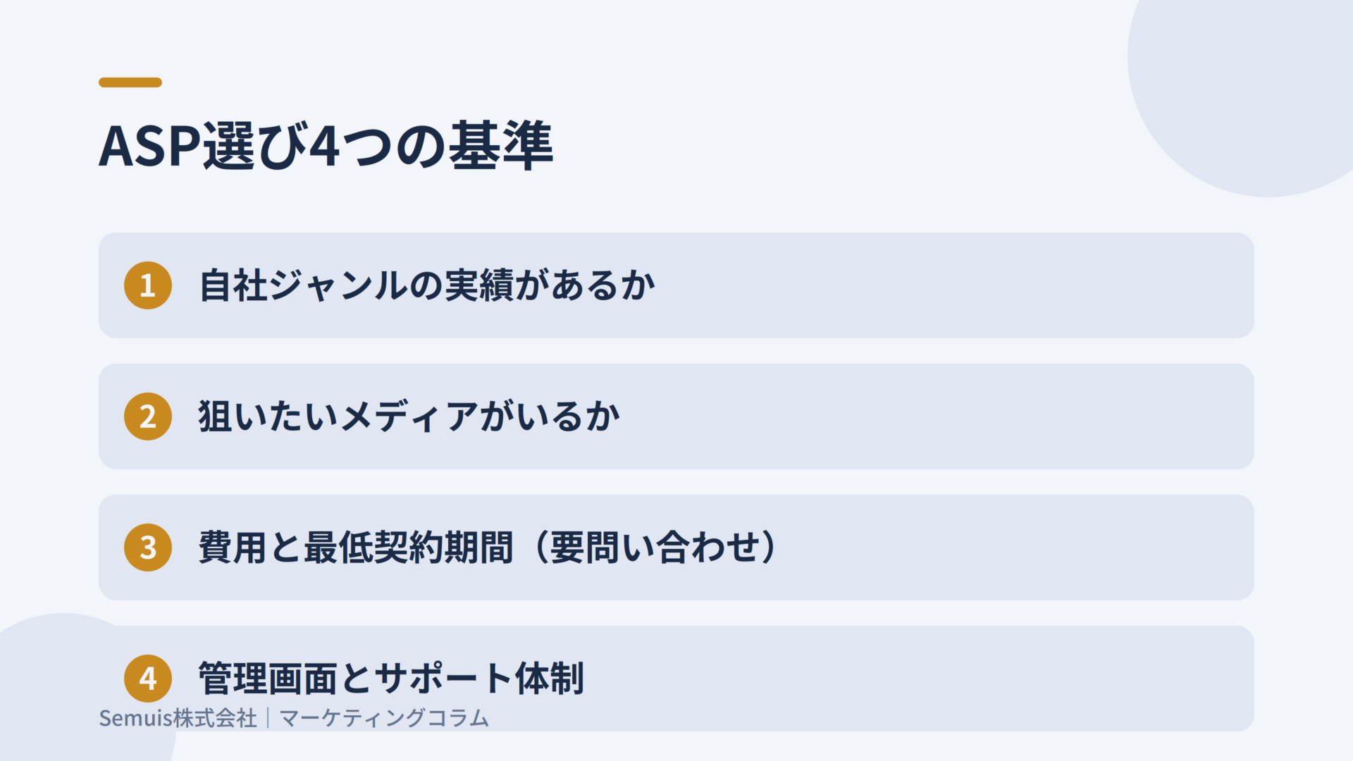 アフィリエイト広告とは?主要ASP5社の特徴比較と失敗しない選び方